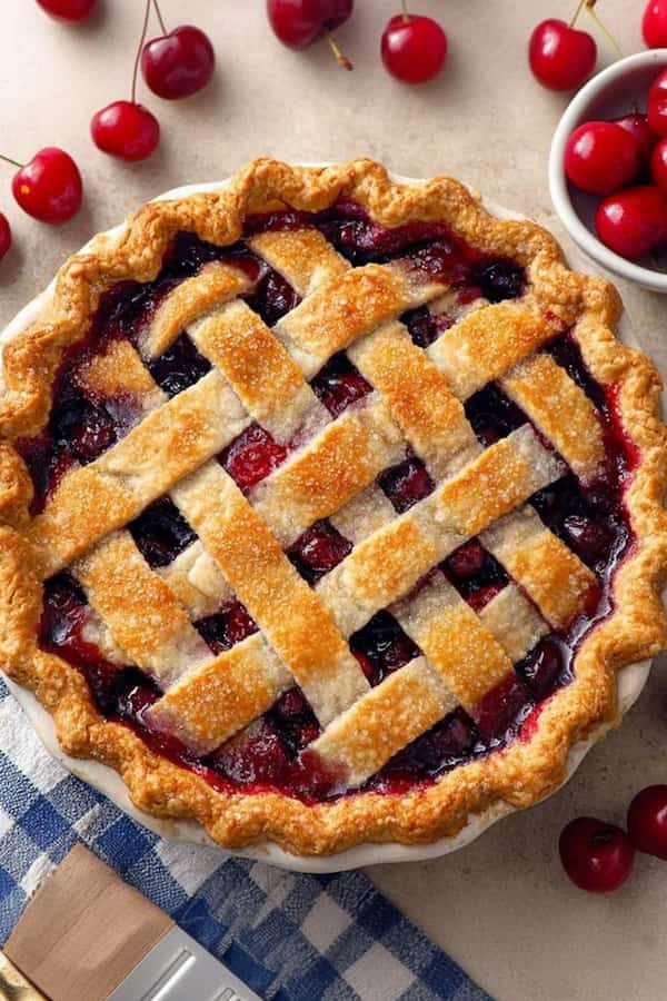 homemade cherry pie recipe