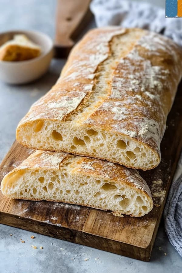 homemade ciabatta bread recipe