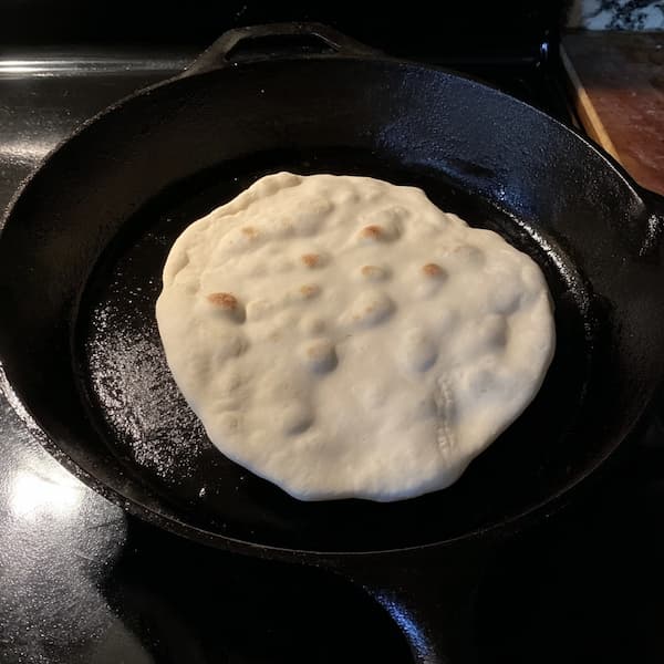 naan cooking