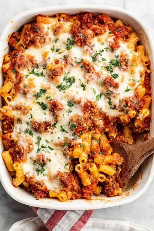 baked ziti recipe