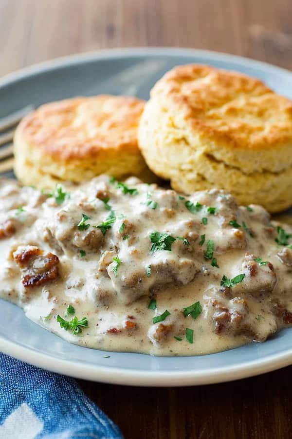 biscuits and gravy