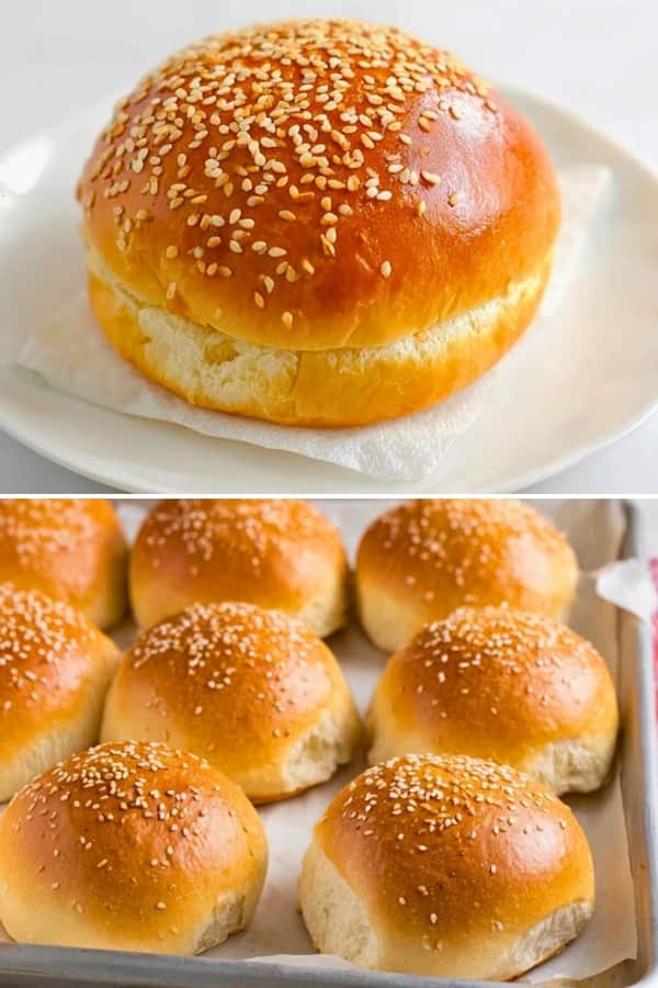 burger buns recipe