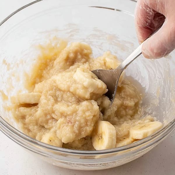 mashed banana