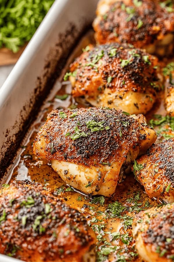 baked chicken thighs