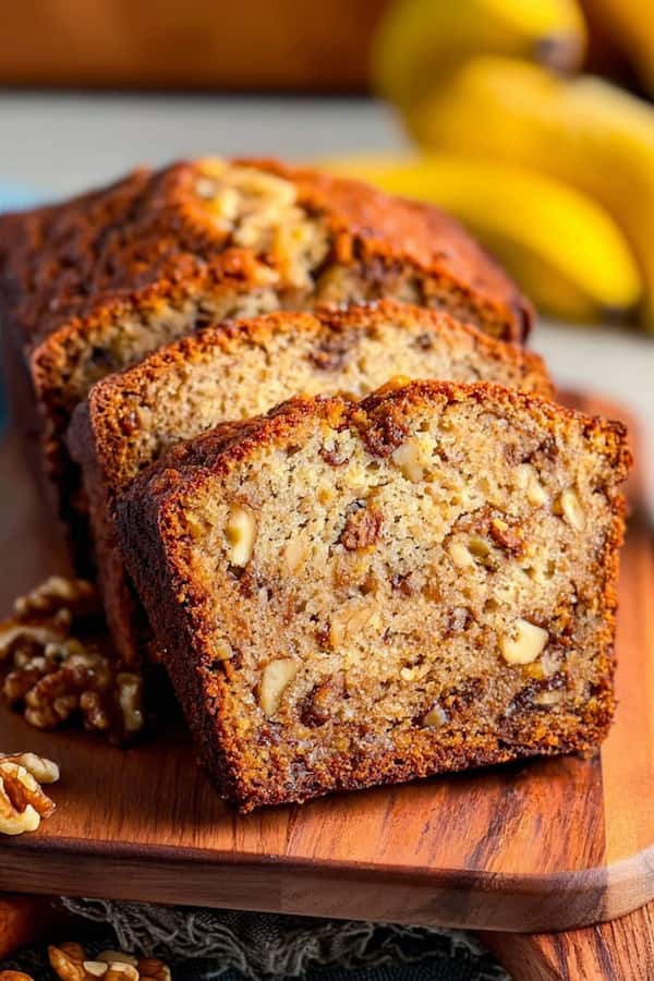 banana nut bread recipe