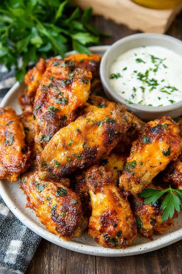crispy oven baked chicken wings