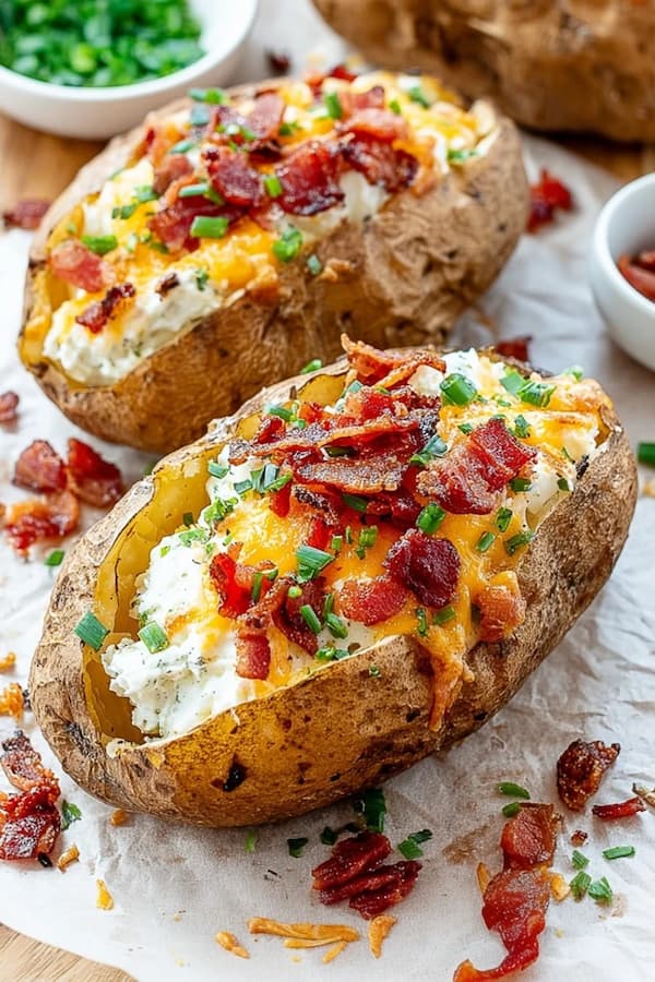 twice baked potatoes