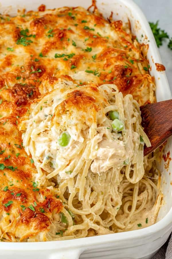 Chicken Tetrazzini Casserole