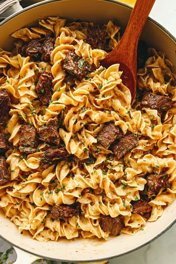 beef and noodles recipe